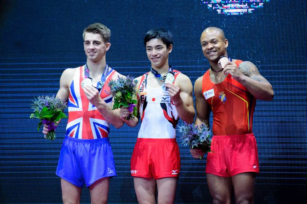 Medalla de bronce en la final de suelo del Cto. del Mundo