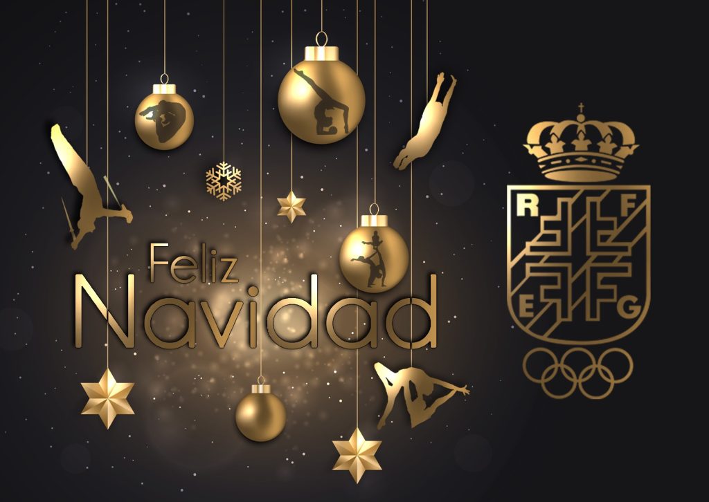 La Real Federación Española de Gimnasia os desea ¡FELIZ NAVIDAD!