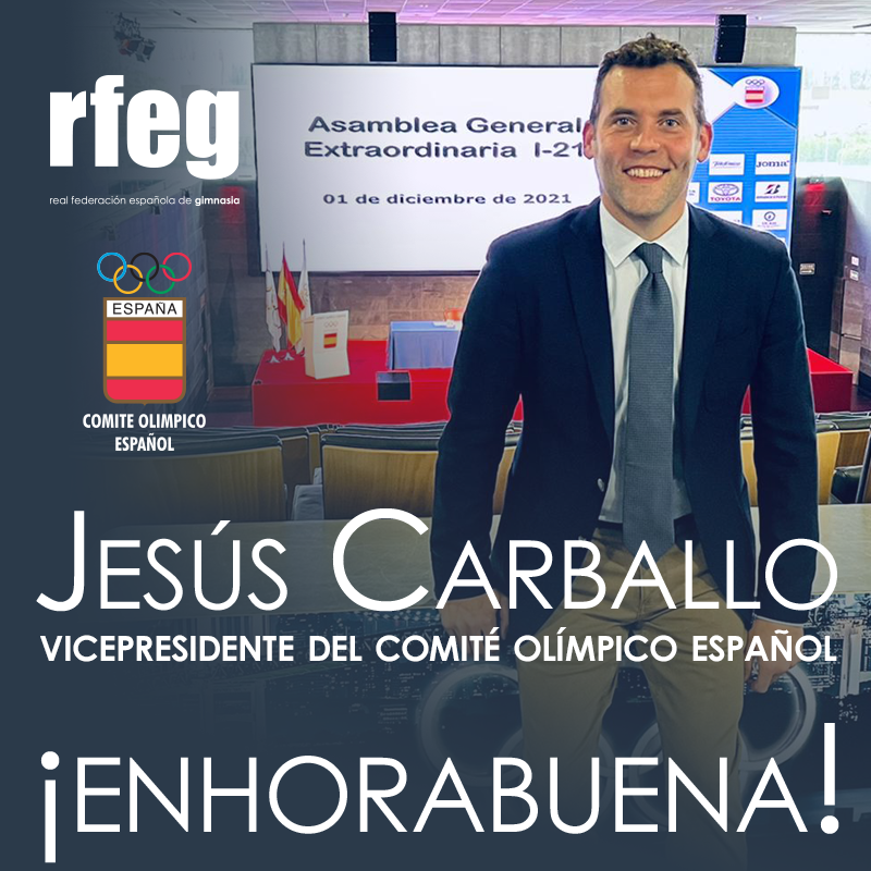 Jesús Carballo elegido Vicepresidente del Comité Olímpico Español